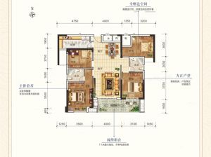 衡阳-耒阳市大汉龙城为您提供C户型鉴赏