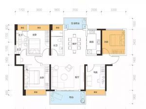 衡阳-耒阳市江城国际为您提供01户型鉴赏