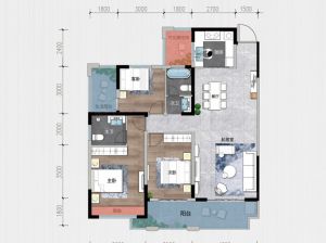 衡阳-常宁市玉虹豪庭国际城为您提供D户型鉴赏