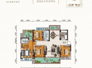 衡阳-常宁市万象双尊府为您提供C户型鉴赏