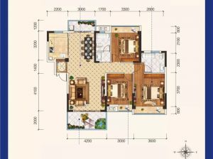 衡阳-常宁市御景东方为您提供A2户型鉴赏