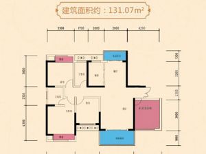 衡阳-常宁市加洲美域为您提供2栋A户型鉴赏