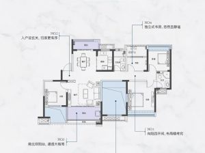 衡阳-耒阳市铜锣湾广场为您提供E户型鉴赏