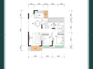 株洲石峰区伟大云龙国际为您提供A2户型鉴赏