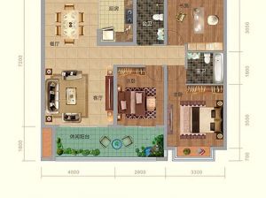 株洲石峰区盛世金龙湾为您提供23、24#G4户型鉴赏