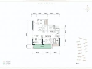 岳阳岳阳楼区春和景明为您提供B户型鉴赏