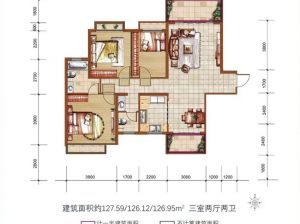 株洲石峰区居乐云雅苑为您提供A户型鉴赏