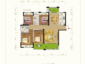 株洲-茶陵县锦绣豪庭为您提供B户型鉴赏