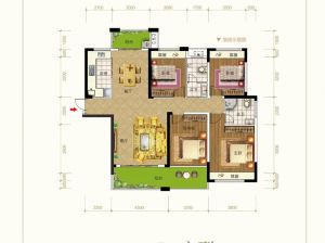 株洲-茶陵县锦绣豪庭为您提供B1户型鉴赏