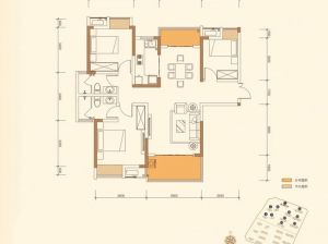 株洲渌口区南洲壹号为您提供B1户型鉴赏