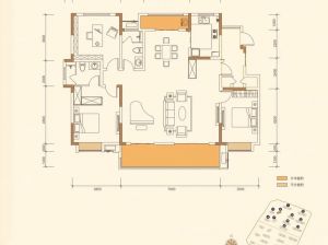 株洲渌口区南洲壹号为您提供A户型鉴赏