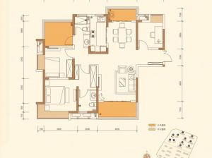 株洲渌口区南洲壹号为您提供A1户型鉴赏