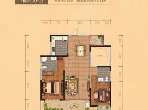 株洲渌口区跃达幸福里为您提供2#02/05户型鉴赏