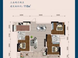株洲石峰区水木十里春风为您提供C1户型鉴赏