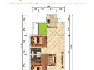 株洲石峰区北岭雅苑为您提供B2户型鉴赏