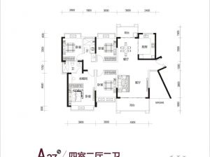 株洲天元区经世龙城为您提供A27户型鉴赏