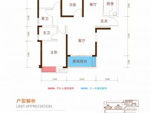 株洲天元区圣桦D6区为您提供B1户型鉴赏