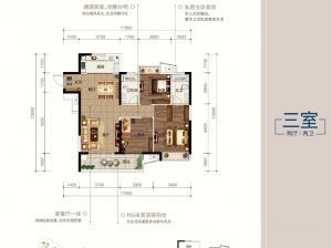 株洲天元区蔷薇熙岸为您提供G2户型鉴赏