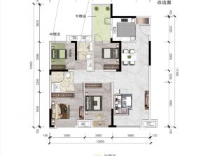 株洲天元区当代高科上品为您提供A户型鉴赏