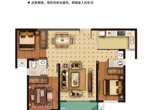 株洲天元区壹品熙园为您提供B户型鉴赏