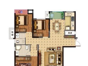 株洲天元区壹品熙园为您提供A户型鉴赏
