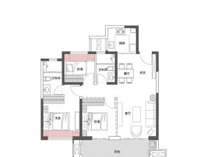 株洲天元区中海国际社区为您提供02户型鉴赏