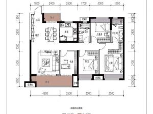 株洲荷塘区东部美的城公园里为您提供C户型鉴赏