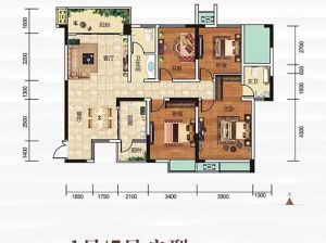 株洲荷塘区东湖公馆为您提供01/05户型鉴赏