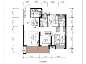 株洲荷塘区东部美的城公园里为您提供B户型鉴赏