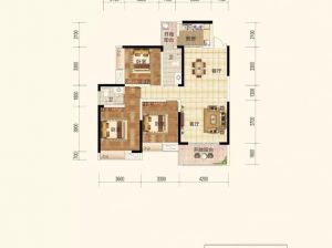 株洲天元区山水豪庭为您提供17栋04户型鉴赏