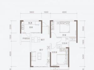株洲天元区神农府为您提供五栋C户型鉴赏