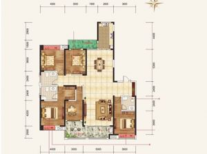 株洲天元区华晨神农湾为您提供2#01/04户型鉴赏