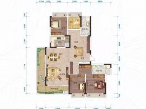 株洲荷塘区水木阳光里为您提供B1户型鉴赏