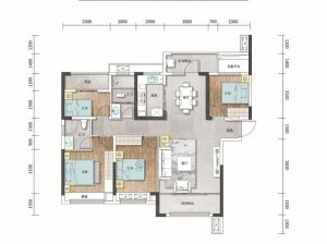 株洲芦淞区建投淞云台为您提供1#01/04户型鉴赏