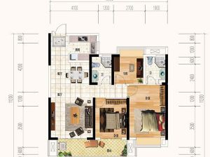 株洲芦淞区珠峰天池府为您提供C户型鉴赏
