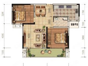 株洲荷塘区缤纷世家4期为您提供03户型鉴赏