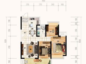 株洲芦淞区珠峰天池府为您提供D户型鉴赏