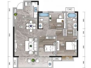 株洲芦淞区锦湘悦为您提供锦绣户型鉴赏