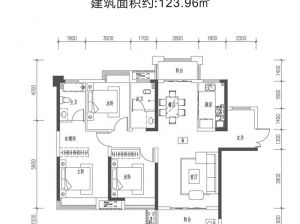 株洲芦淞区津枫庭苑为您提供2#03户型鉴赏