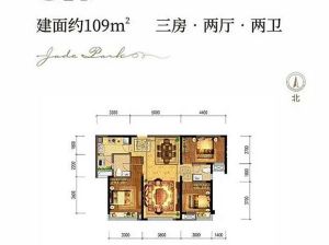 株洲芦淞区北大资源翡翠公园为您提供C1户型鉴赏