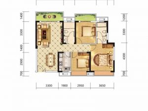 株洲芦淞区宝江南城首座为您提供1#01户型鉴赏