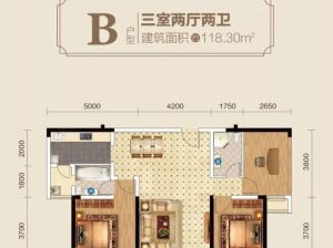 株洲-醴陵市新华联广场状元华府为您提供B户型鉴赏