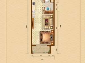 株洲-醴陵市新华联广场状元华府为您提供3栋A户型鉴赏