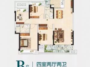 株洲-醴陵市旗滨玖玺为您提供B户型鉴赏