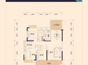 株洲-醴陵市润兴铂悦为您提供A1户型鉴赏