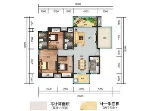 株洲-醴陵市鼎盛铭城为您提供A2户型鉴赏