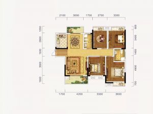 株洲-醴陵市青云府为您提供9#A户型鉴赏