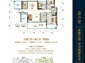 郴州-永兴县君悦龙山为您提供B户型鉴赏