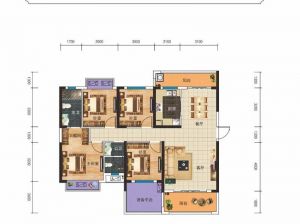 郴州-资兴市东江首府为您提供A-1户型鉴赏