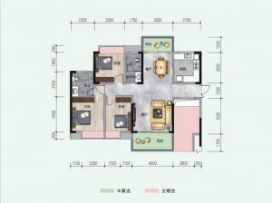 郴州-永兴县天悦城为您提供A户型鉴赏